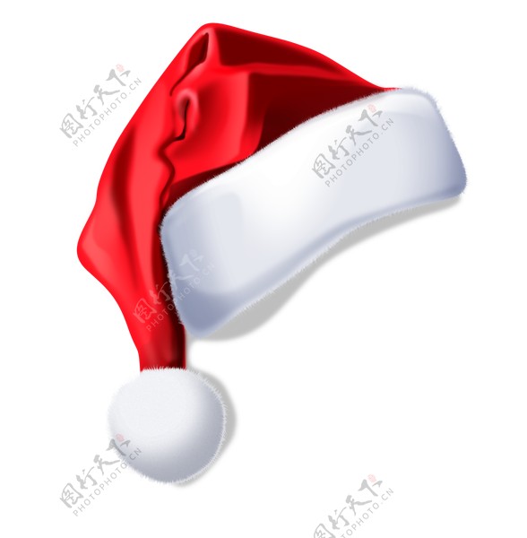 圣诞节素材圣诞帽子PNG透明格式