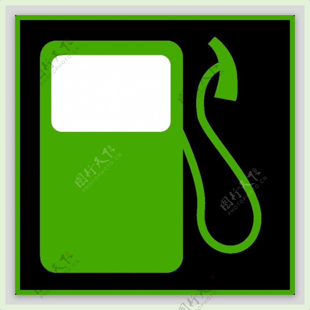生态绿色燃料图标