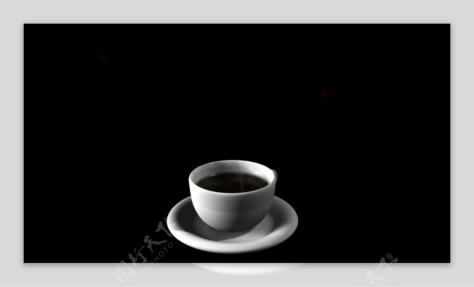 一杯热咖啡运动背景视频免费下载