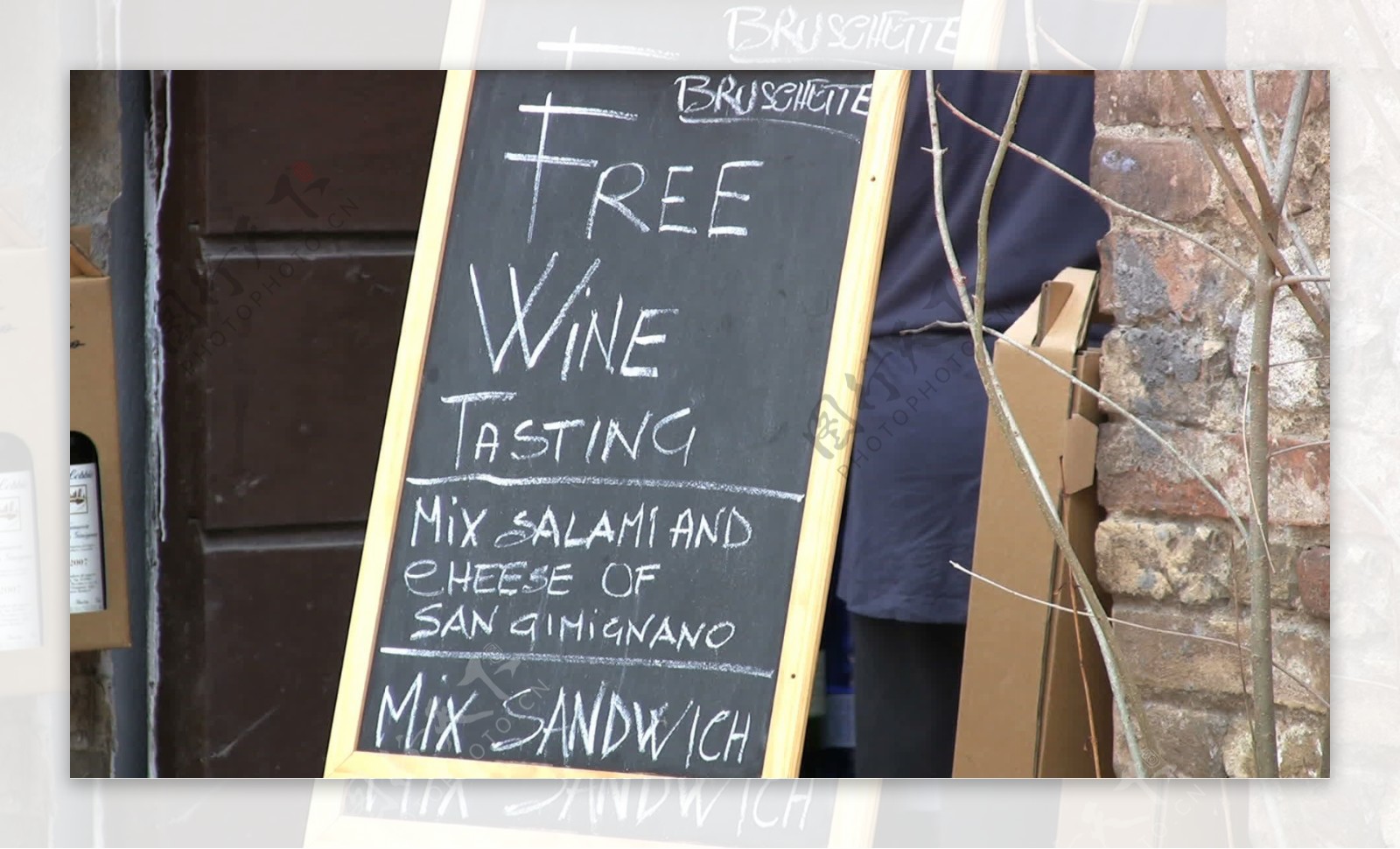 意大利圣吉米尼亚诺免费品酒股票视频视频免费下载