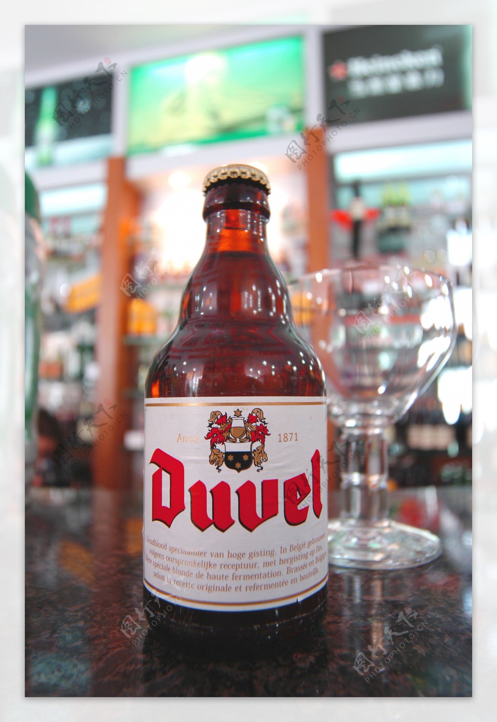 duvel督威啤酒图片