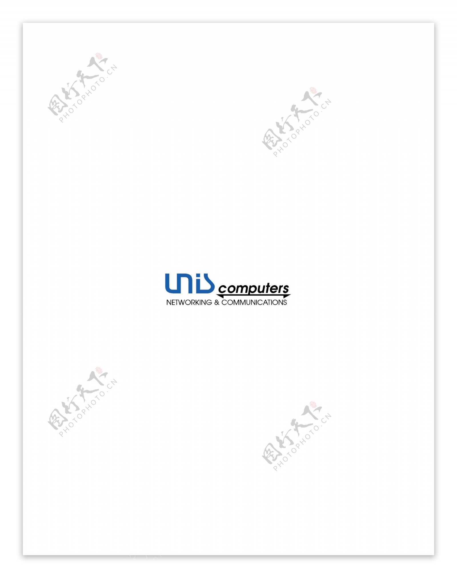 UnisComputerslogo设计欣赏UnisComputers网络公司LOGO下载标志设计欣赏