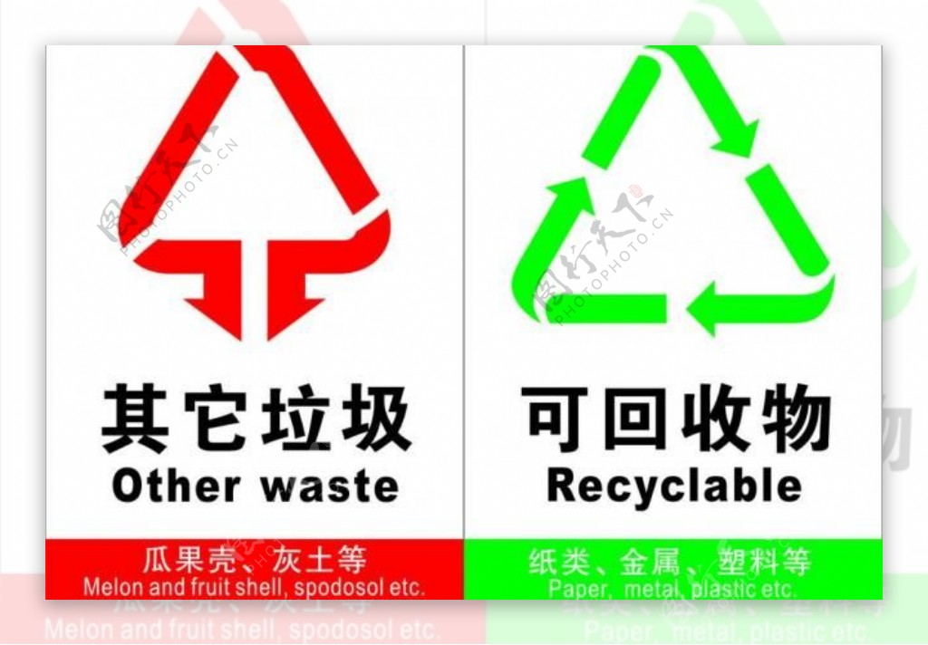 回收不可回收标识cdr图片