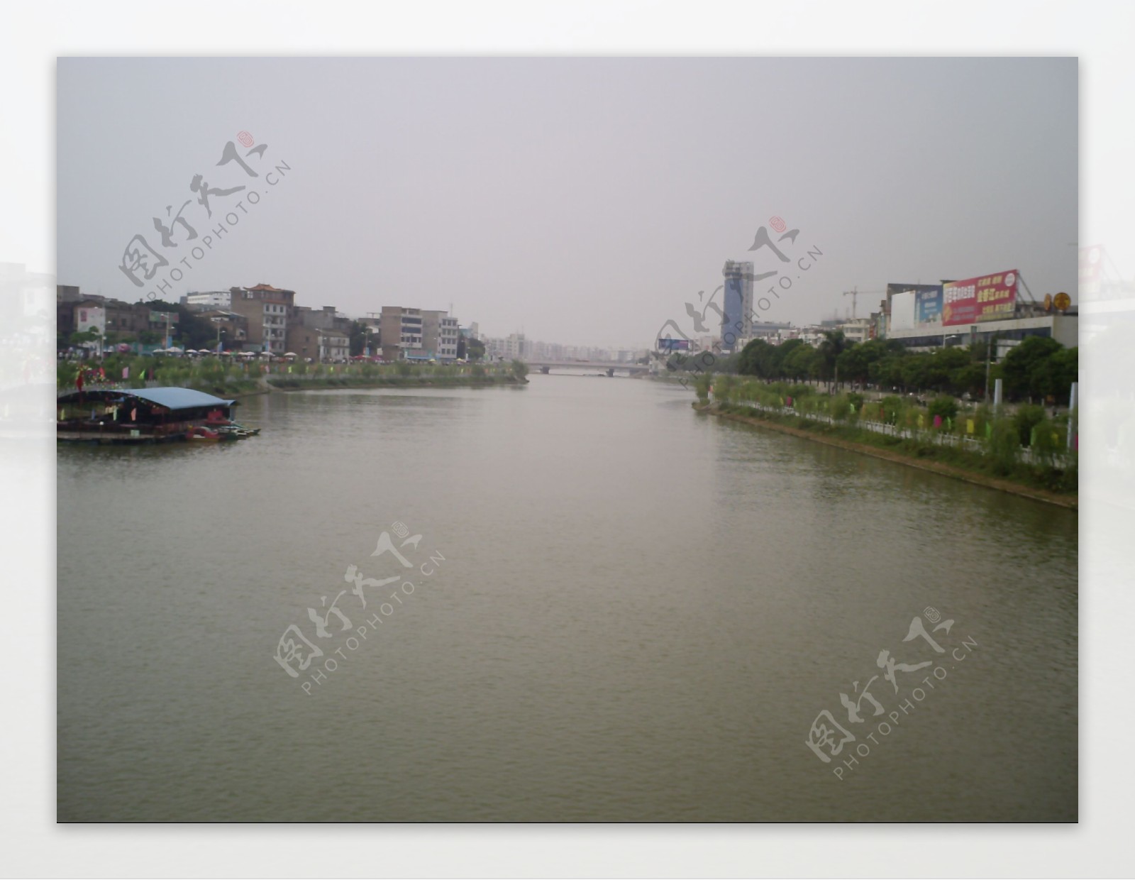 江河风景图片