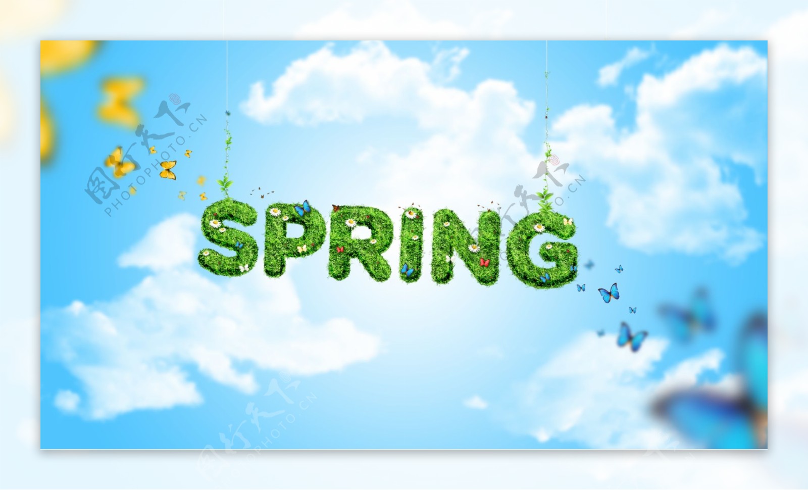 Spring春季活动海报