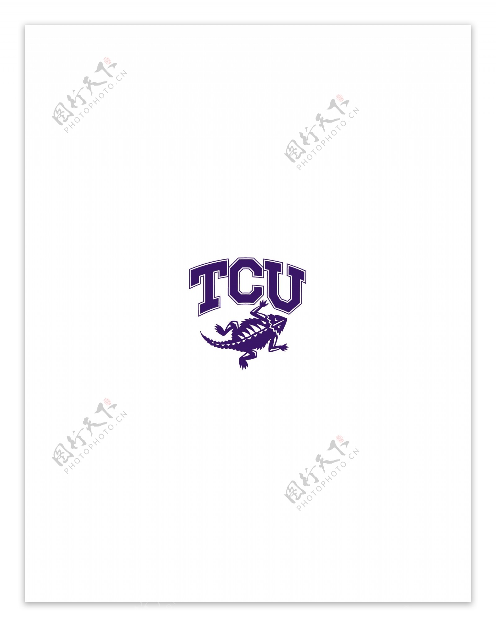 TCUHornedfrogs2logo设计欣赏TCUHornedfrogs2大学体育队LOGO下载标志设计欣赏