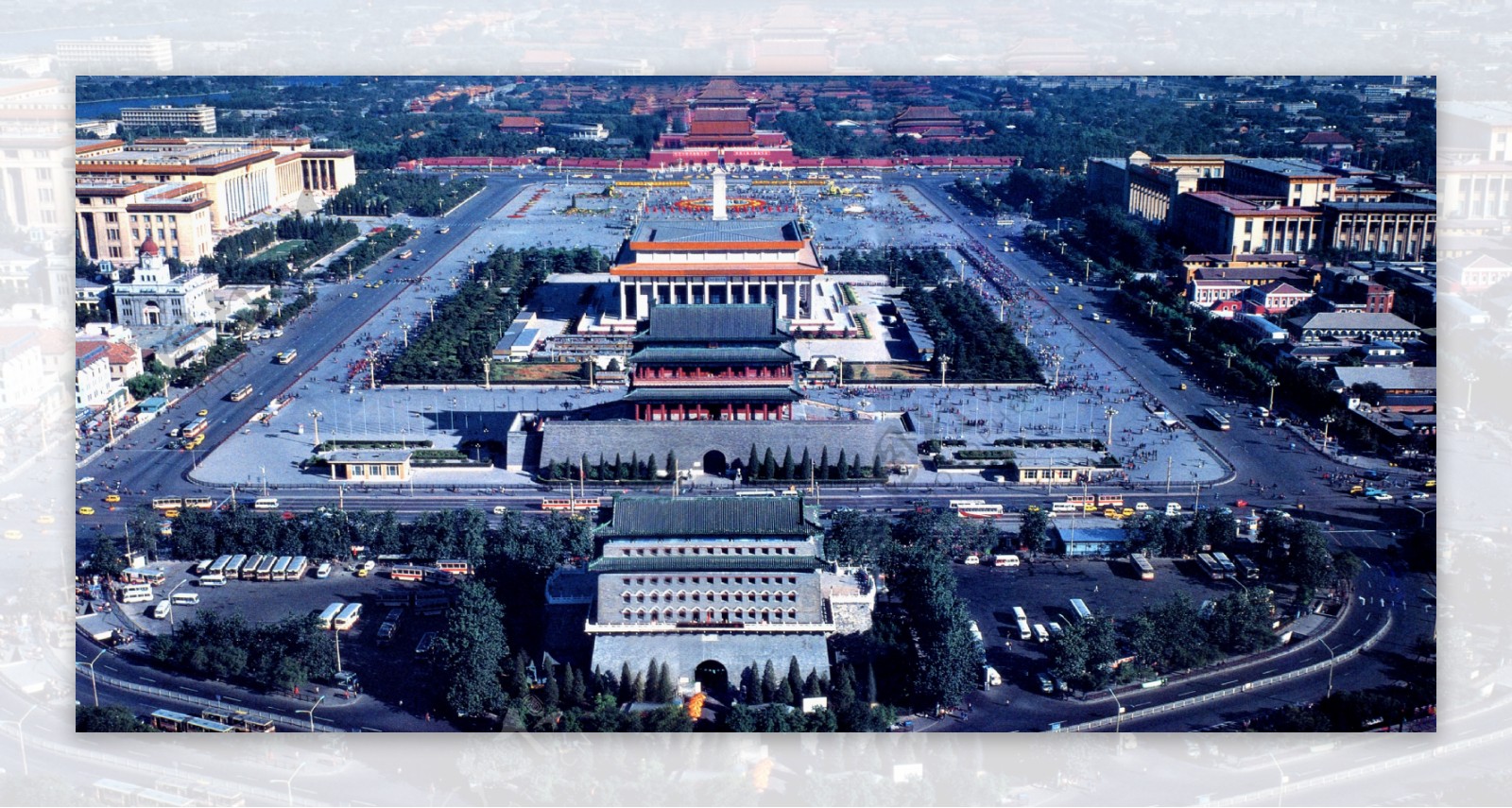 北京景色景观俯瞰风光建筑旅游广告素材大辞典