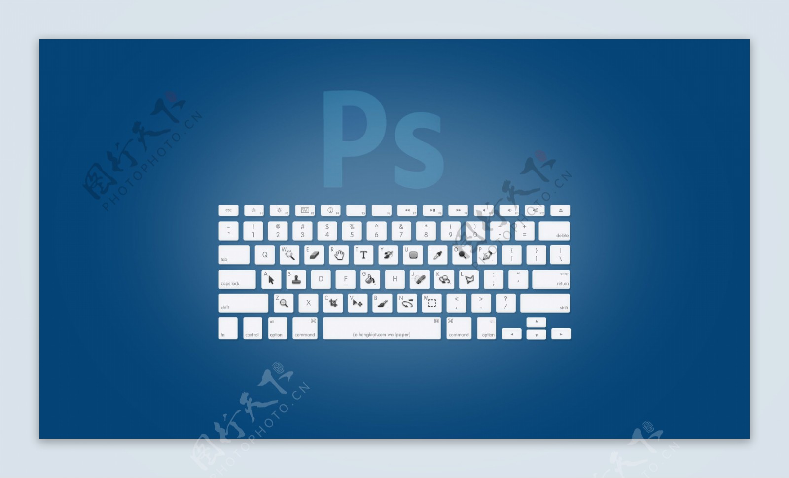 PS图象处理软件键盘快捷键04HQ图片壁纸