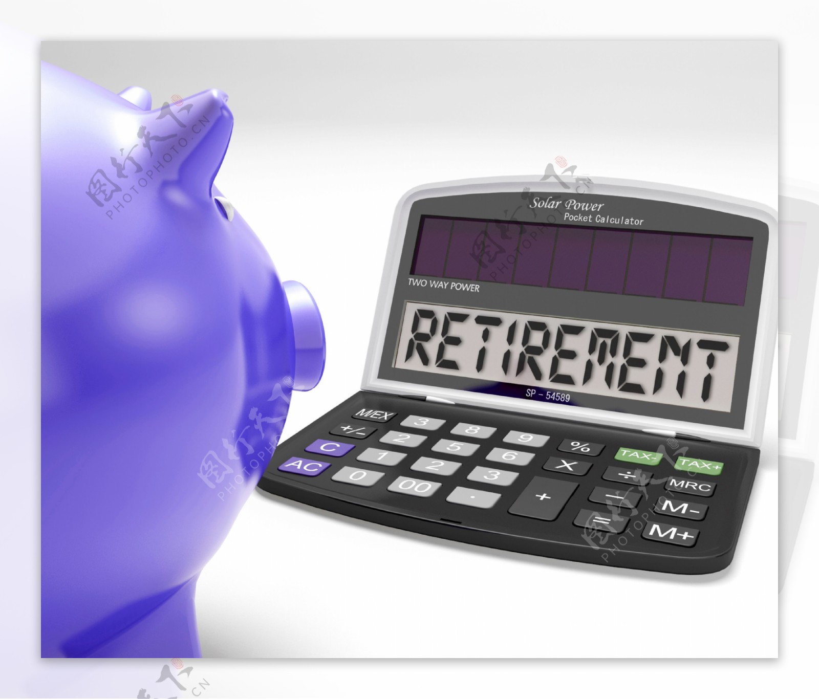 退休养老金的退休决定计算器显示