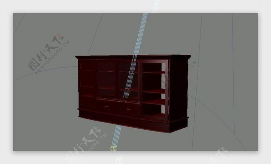 室内家具之柜子B343D模型