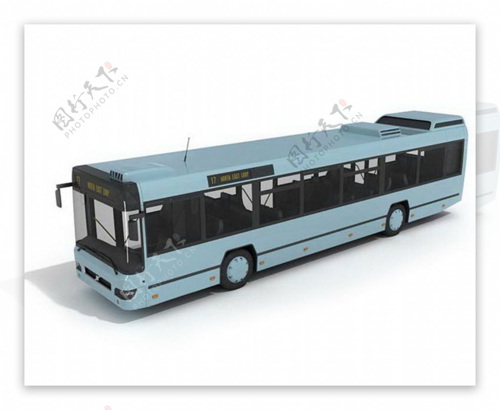 交通运输公交车3d模型交通运输9