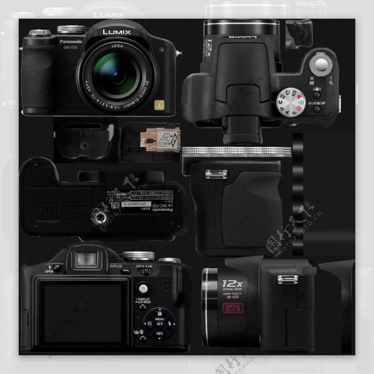 3d模型相机小型黑色图片