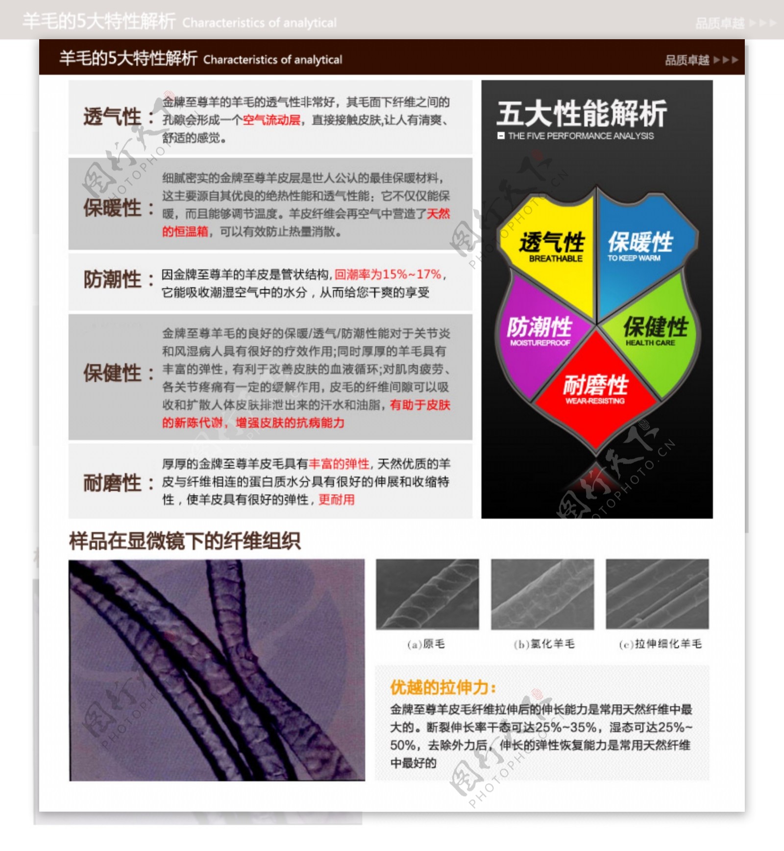 羊毛的特性海报图