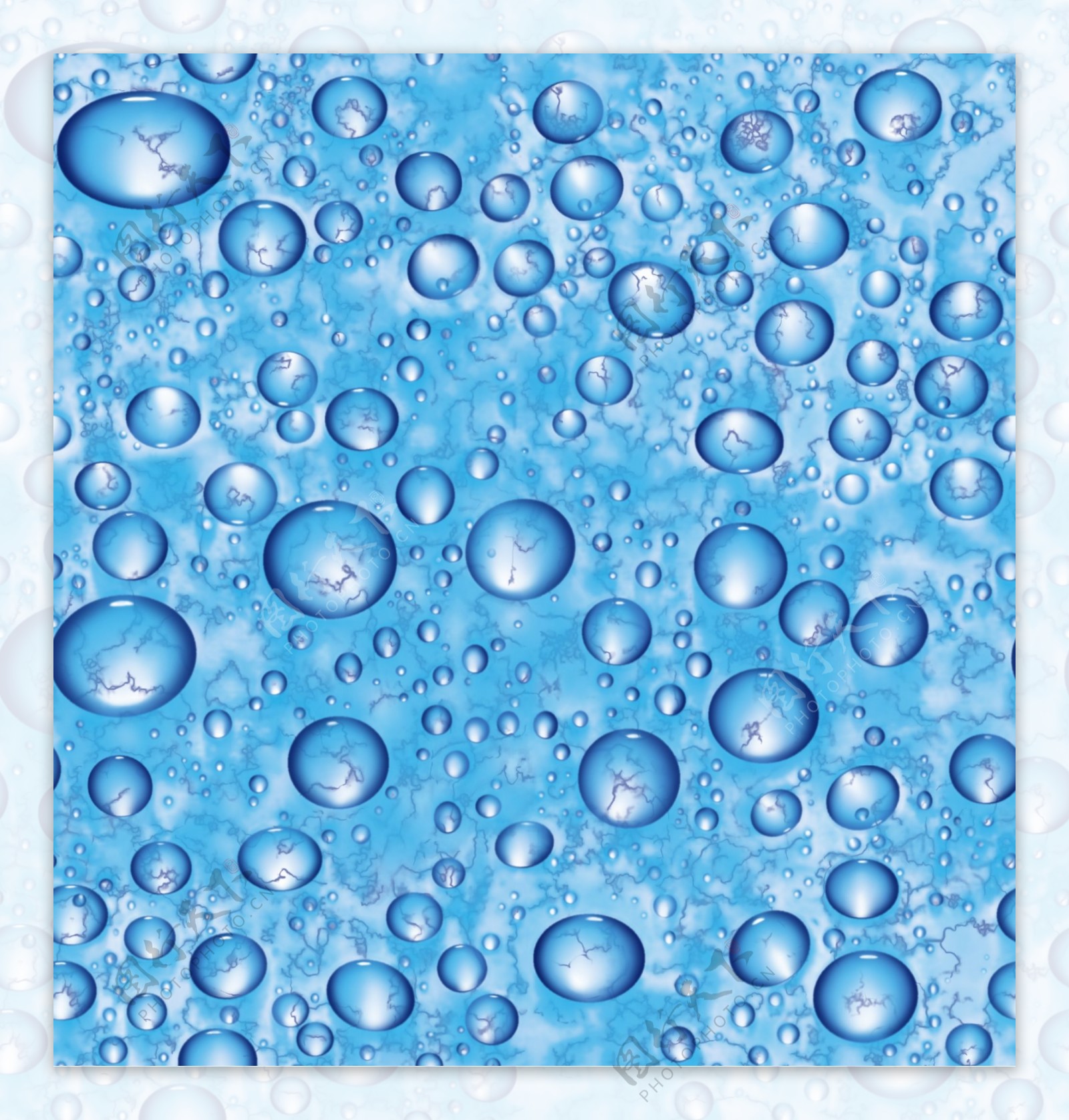 立体水滴图片