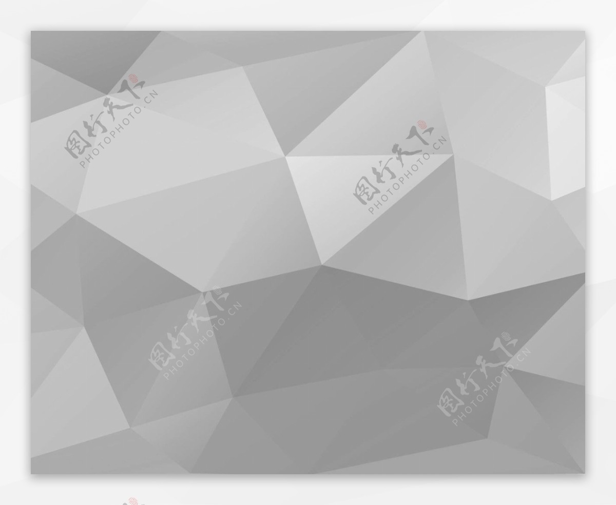 灰色酷炫晶格化抽象几何体海报背景图片素材-编号25968704-图行天下