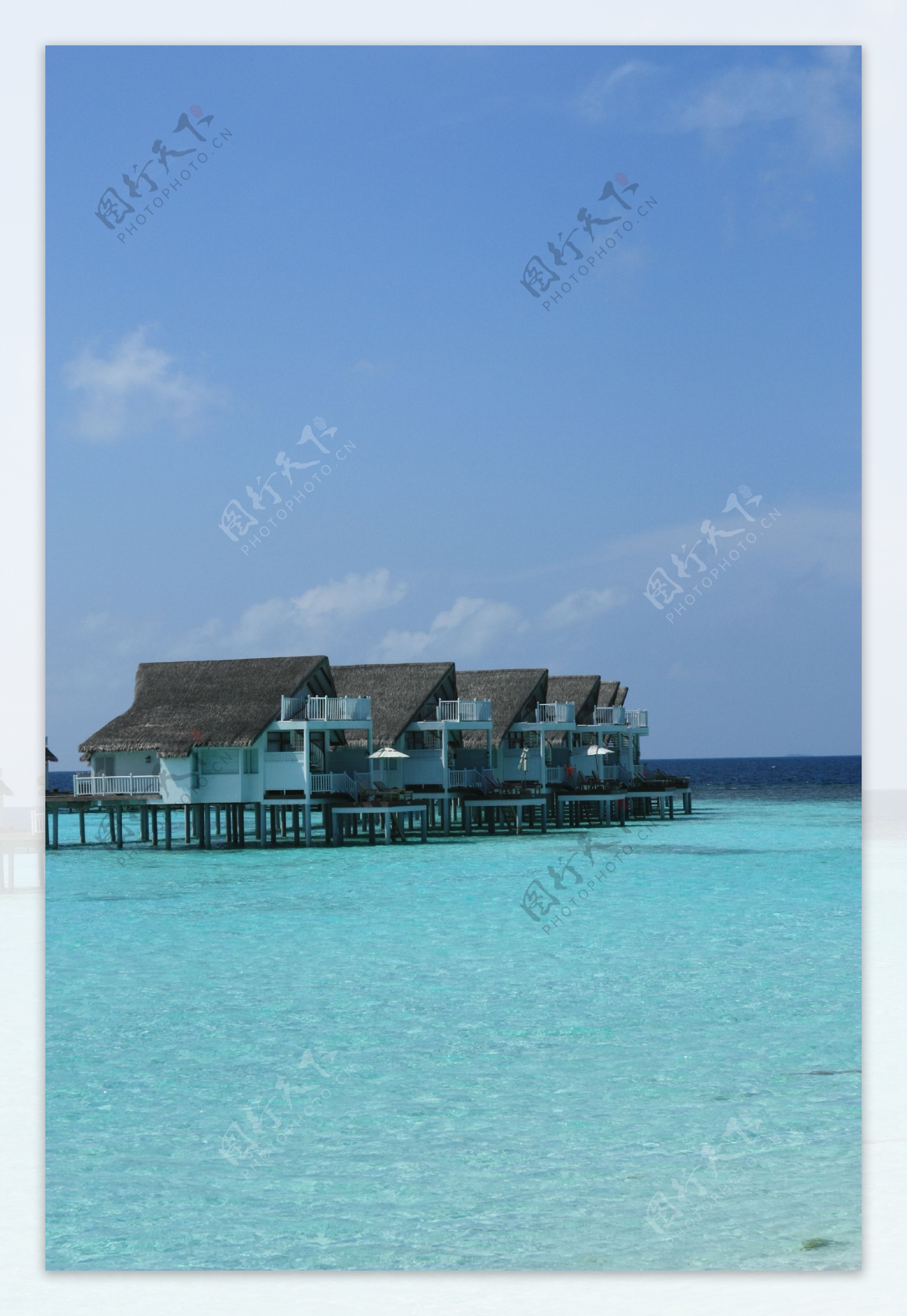马尔代夫水屋图片