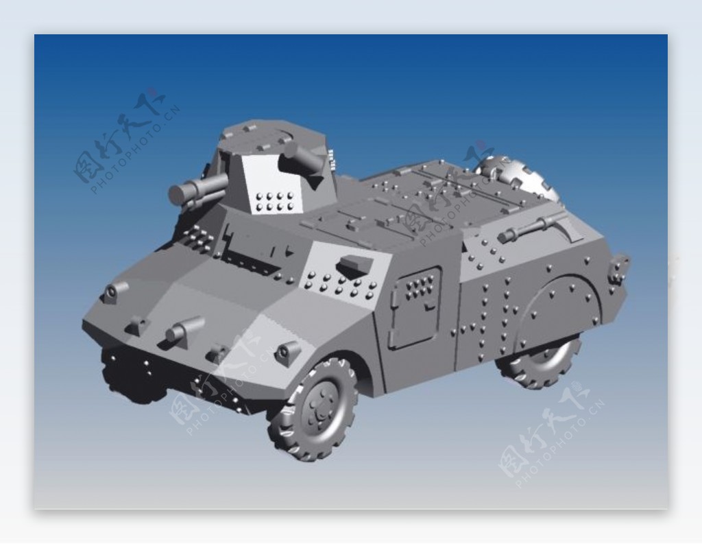 二战莫里斯装甲车