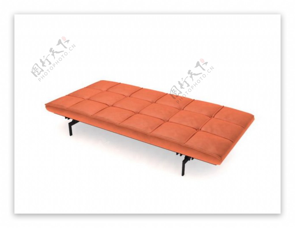 现代床3d模型家具效果图70
