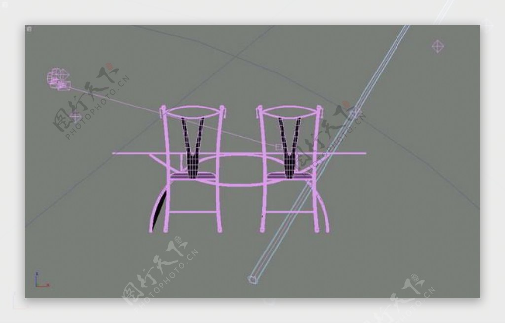餐桌3d模型家具效果图81