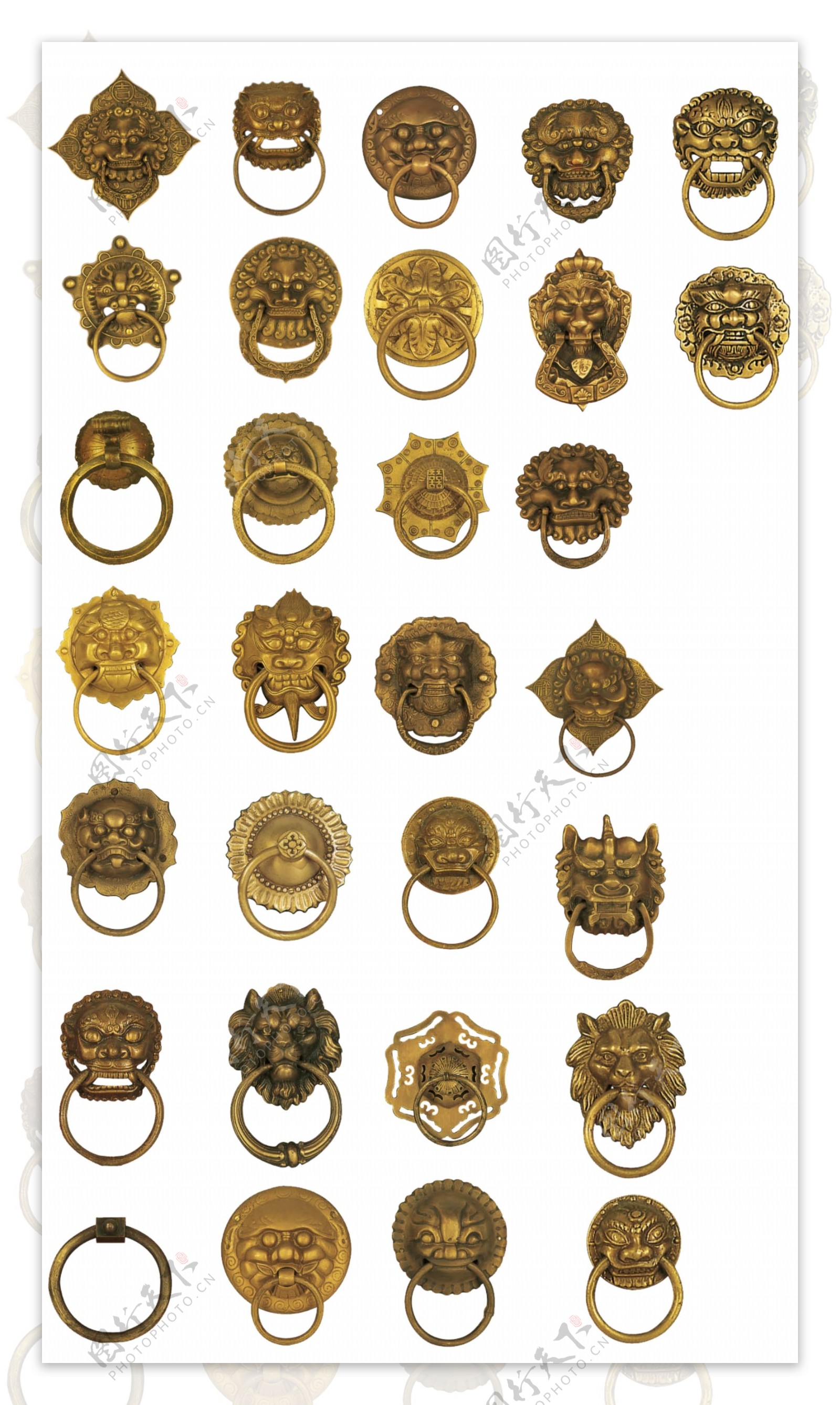 古代经典铜牌铜环全集