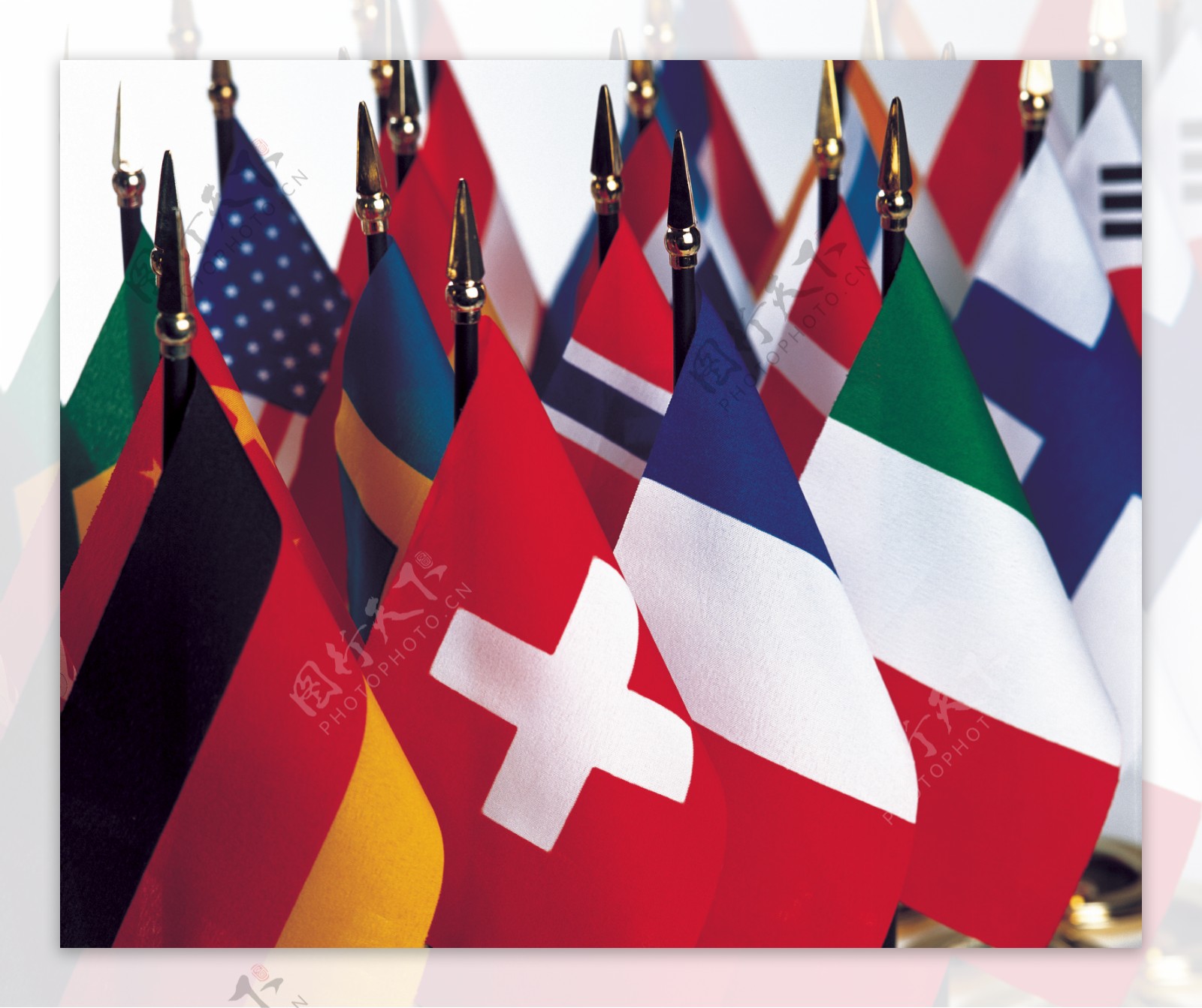 世界旗帜国旗国家代表象征广告素材大辞典
