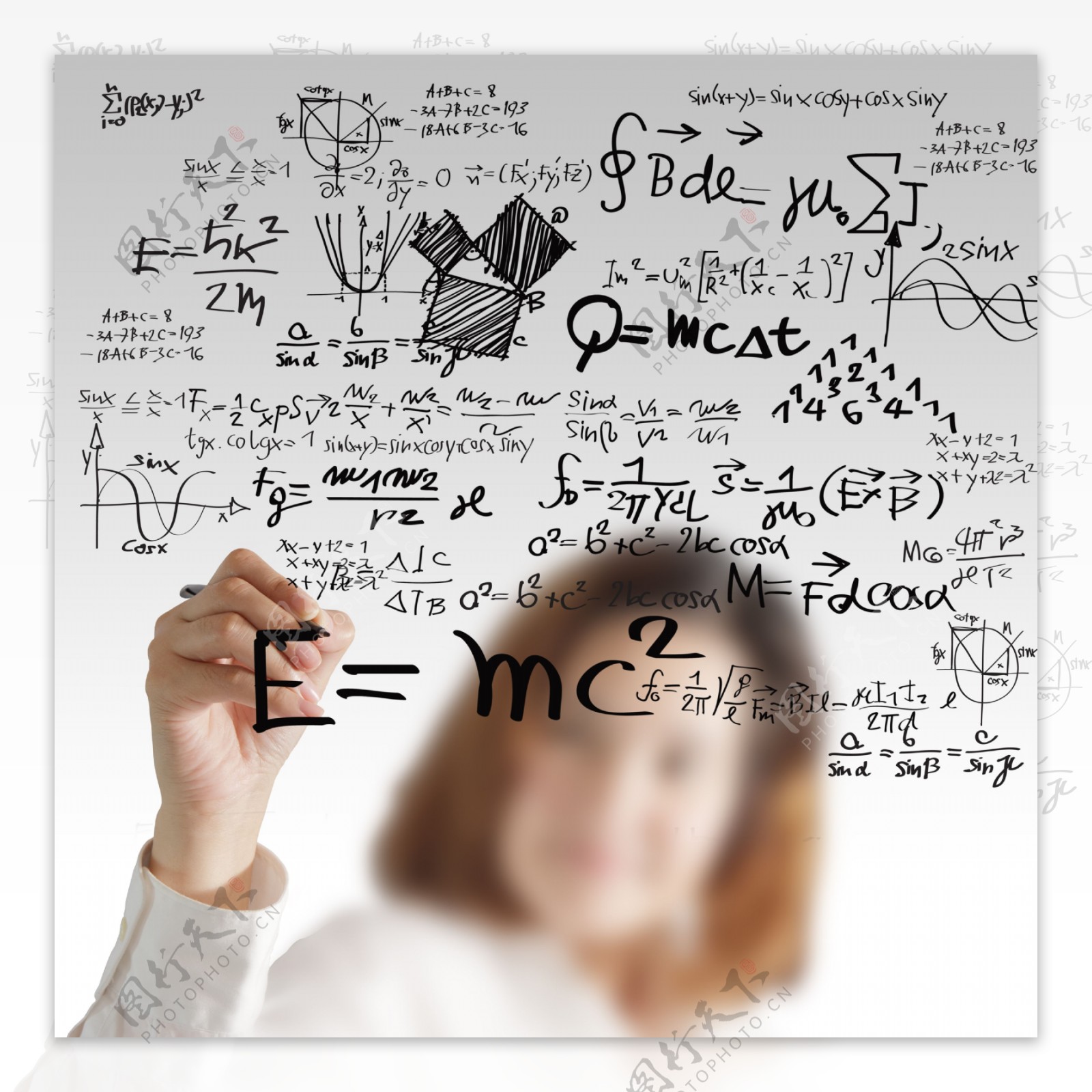 女性得出的数学和科学的配方