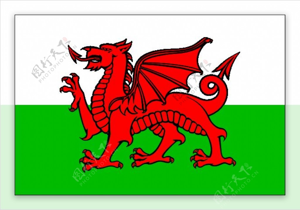 威尔士国旗威尔士剪贴画