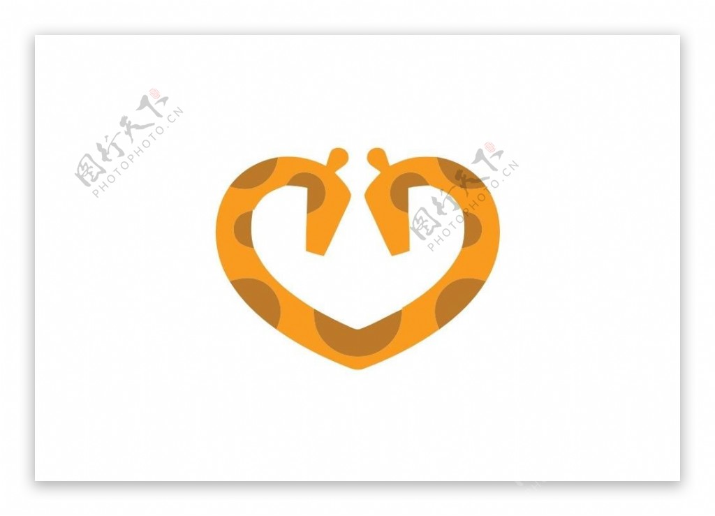 长颈鹿logo图片