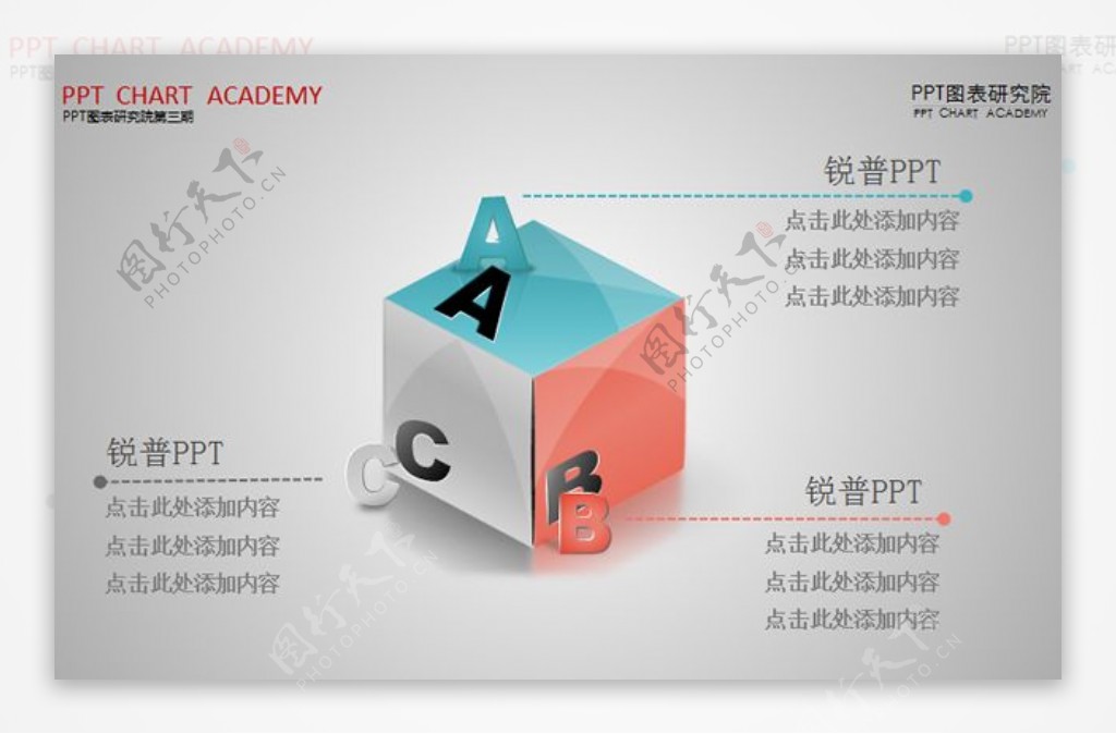 分类指示说明ppt图表