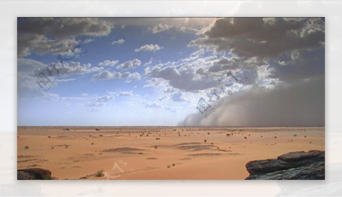 沙漠场景视频素材
