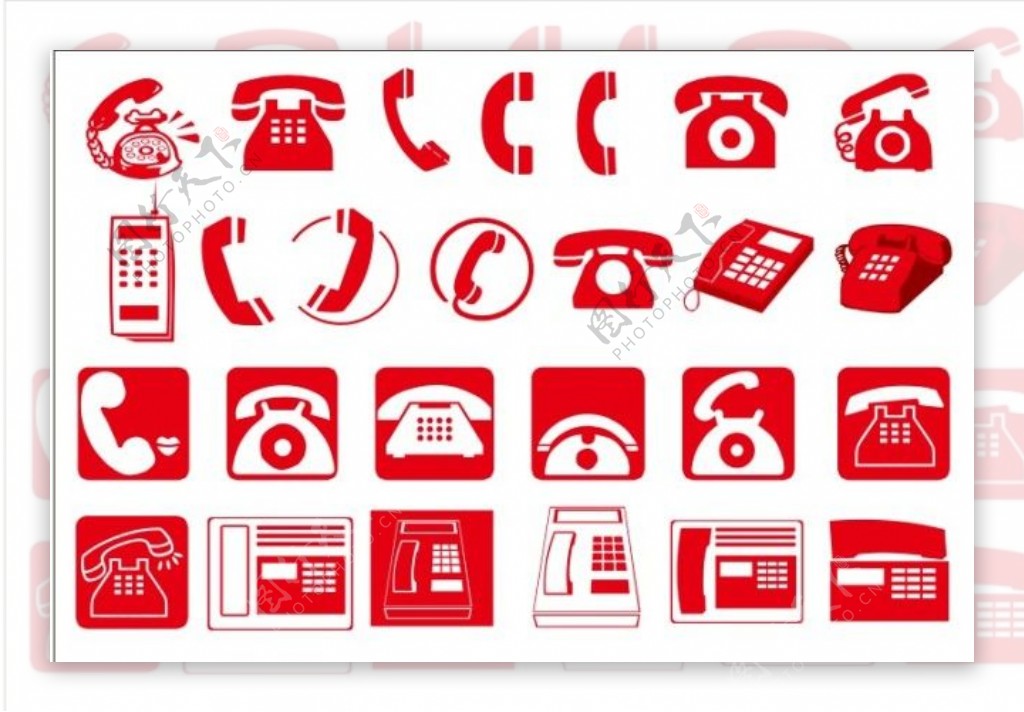 电话机标志标识设计