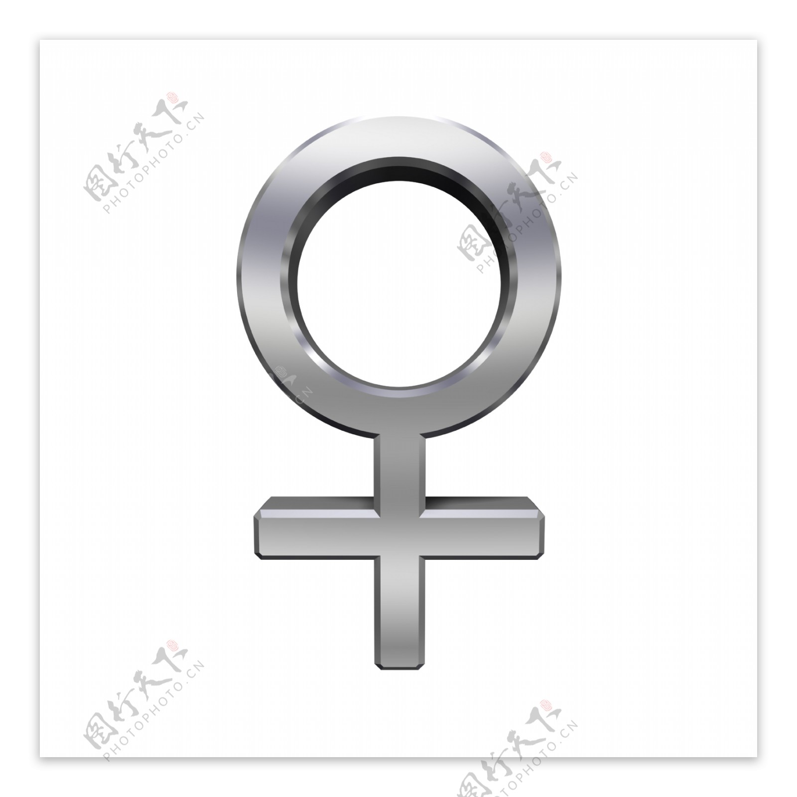 Chrome的女性性别符号