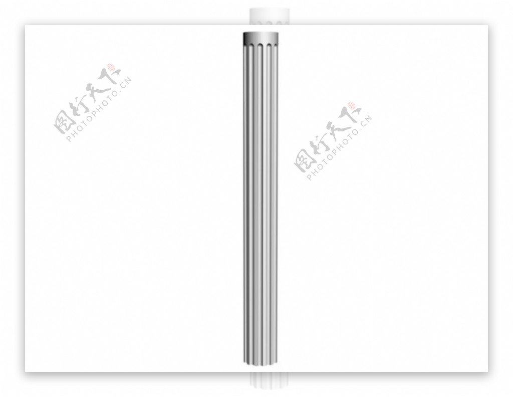 圆形立柱3模型素材