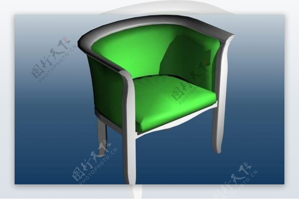 室内装饰酒吧家具宾馆椅013D模型