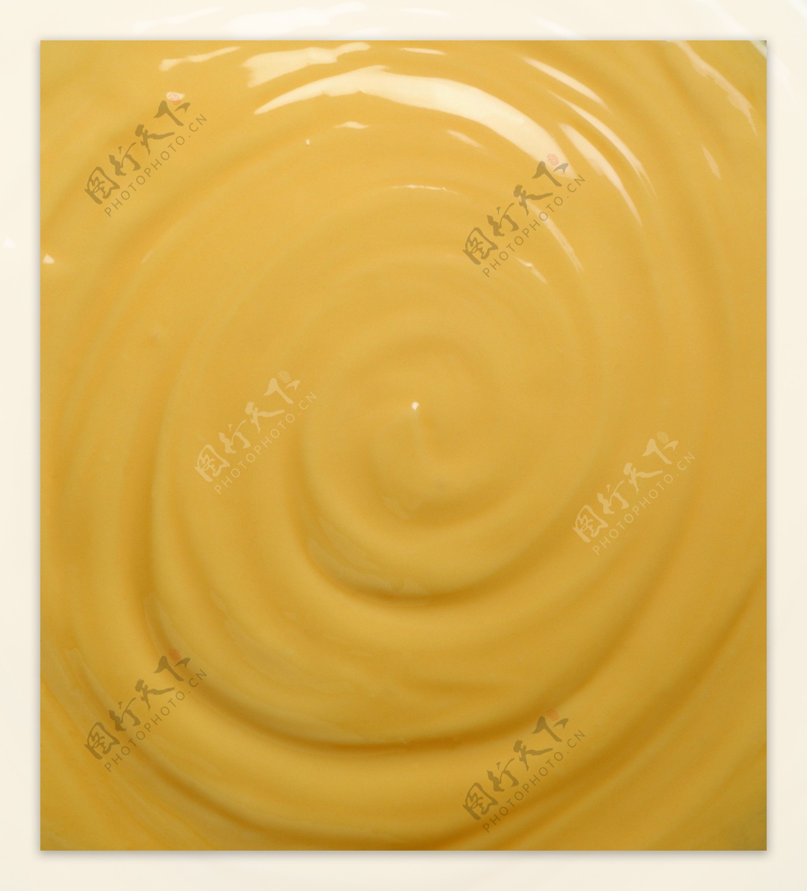 黄色奶油背景图片