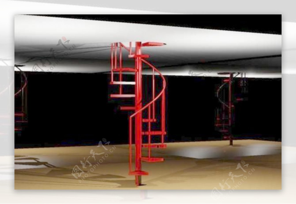 基底螺旋楼梯的绘制AutoCAD2013