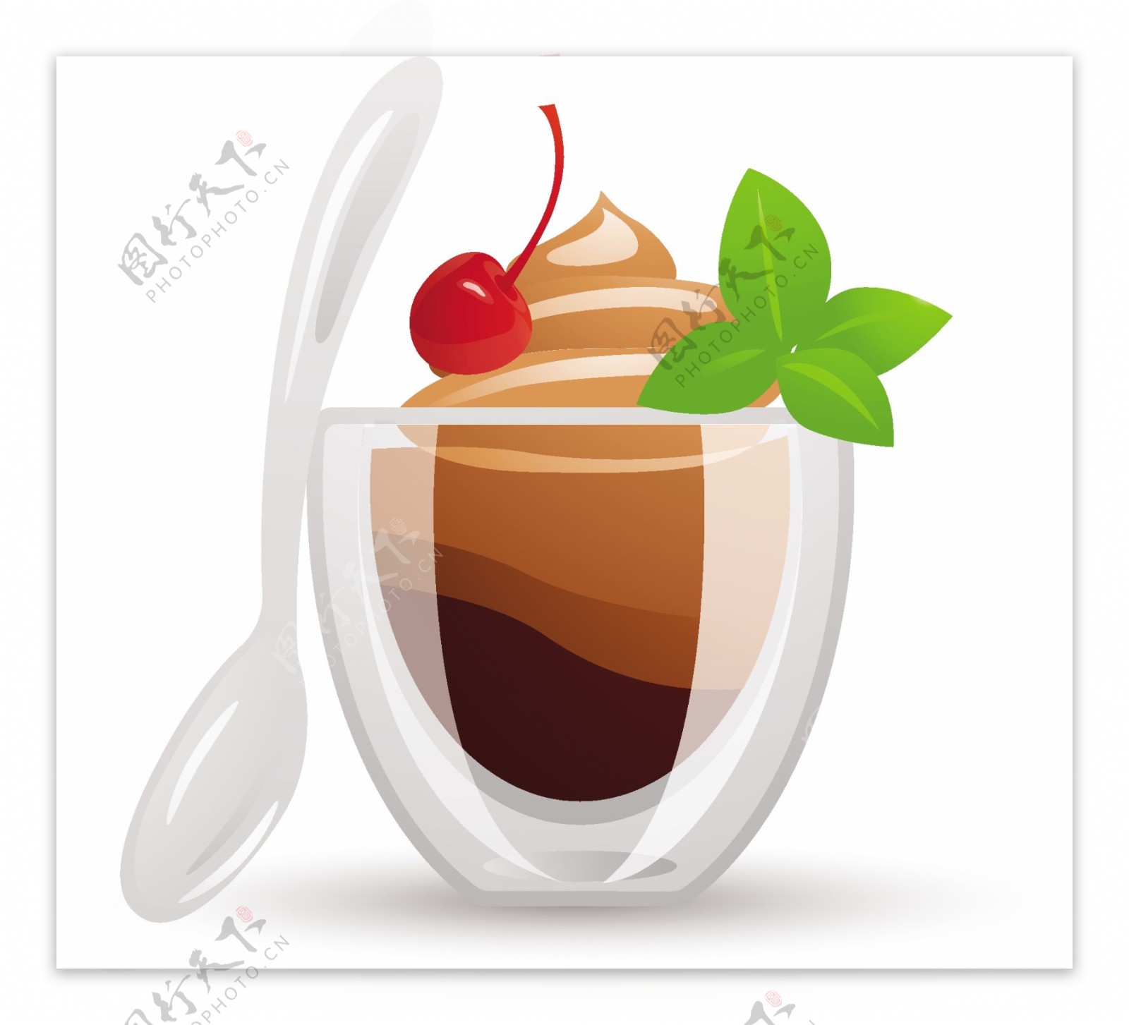 巧克力冰淇淋碗图标