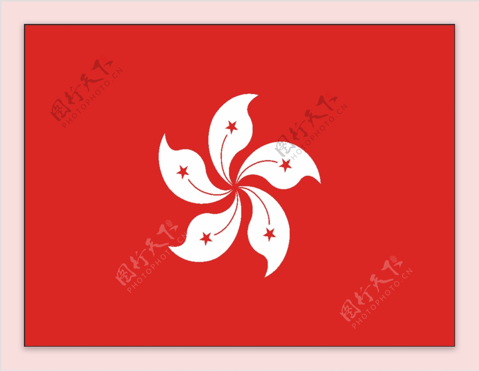 矢量香港区旗