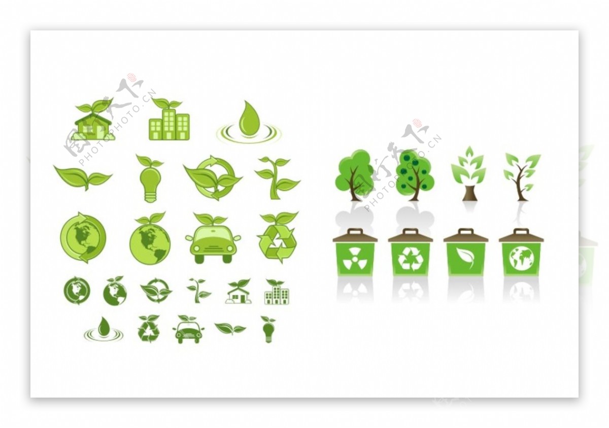 绿色环保素材图片