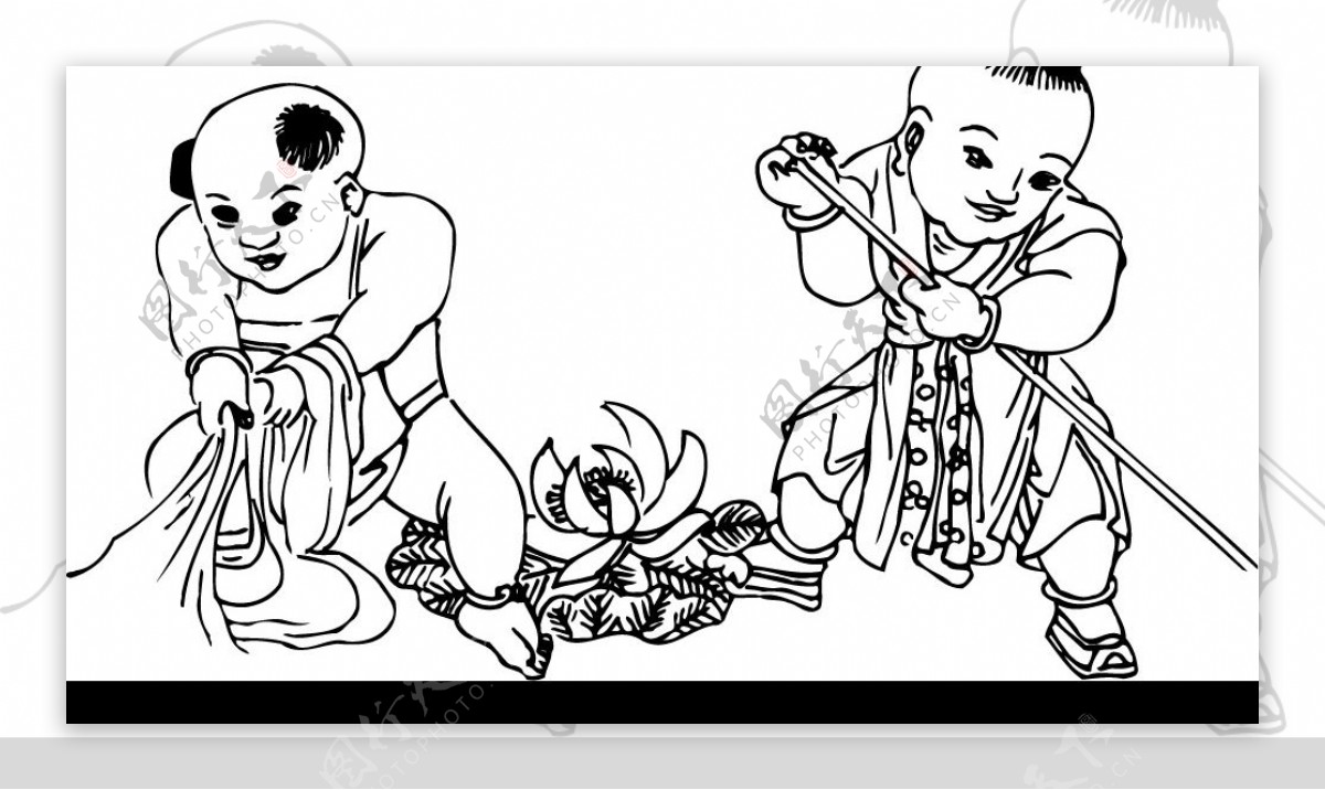 中国古代儿童044图片