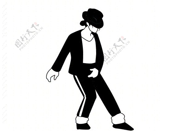MJ经典舞姿图片