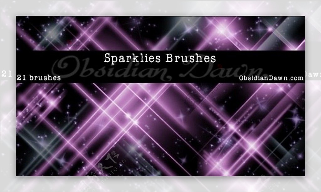 闪光高清梦幻笔刷sparkliesbrushes