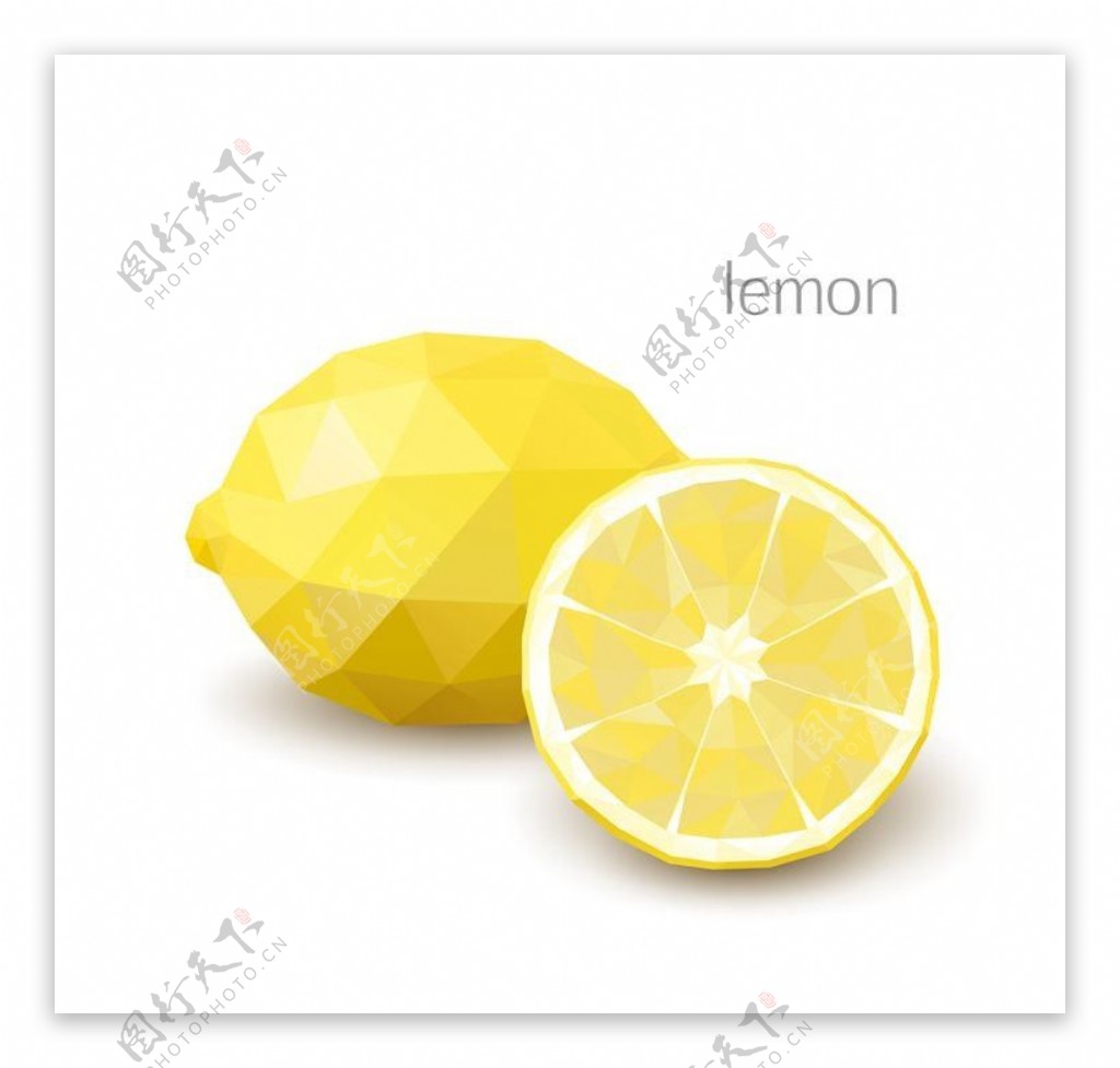 柠檬水果设计图片