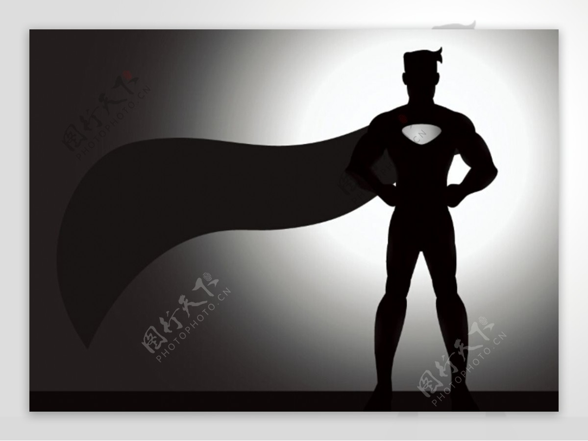 超人超级酷炫霸的线条背景图图片