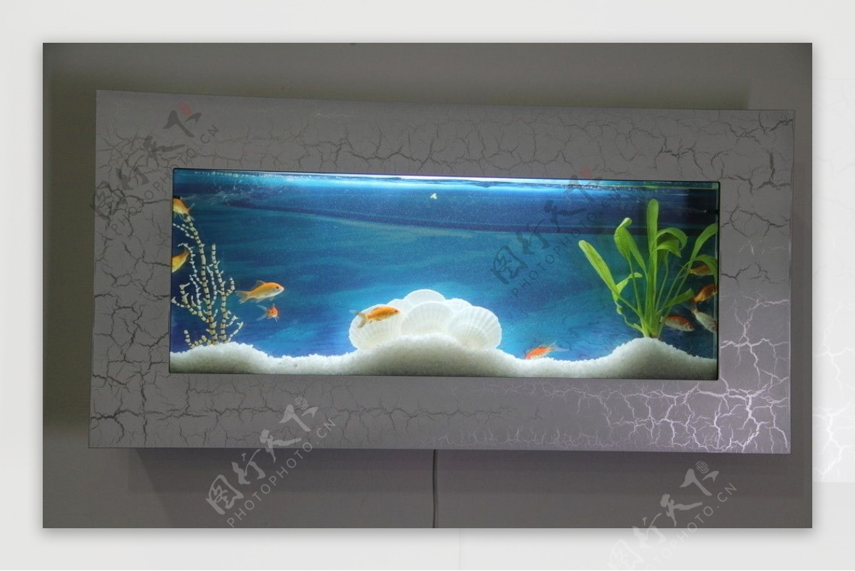 壁挂式鱼缸图片