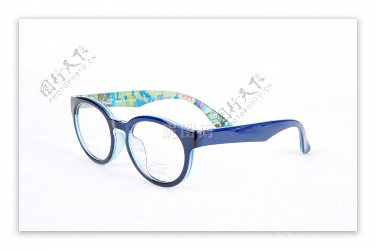 蓝色眼镜图片素材-编号08699999-图行天下