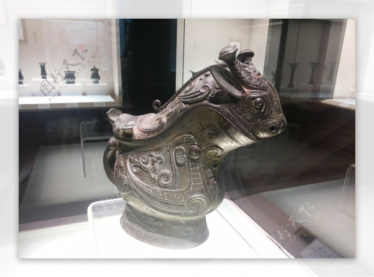 上海博物馆藏品青铜觥图片