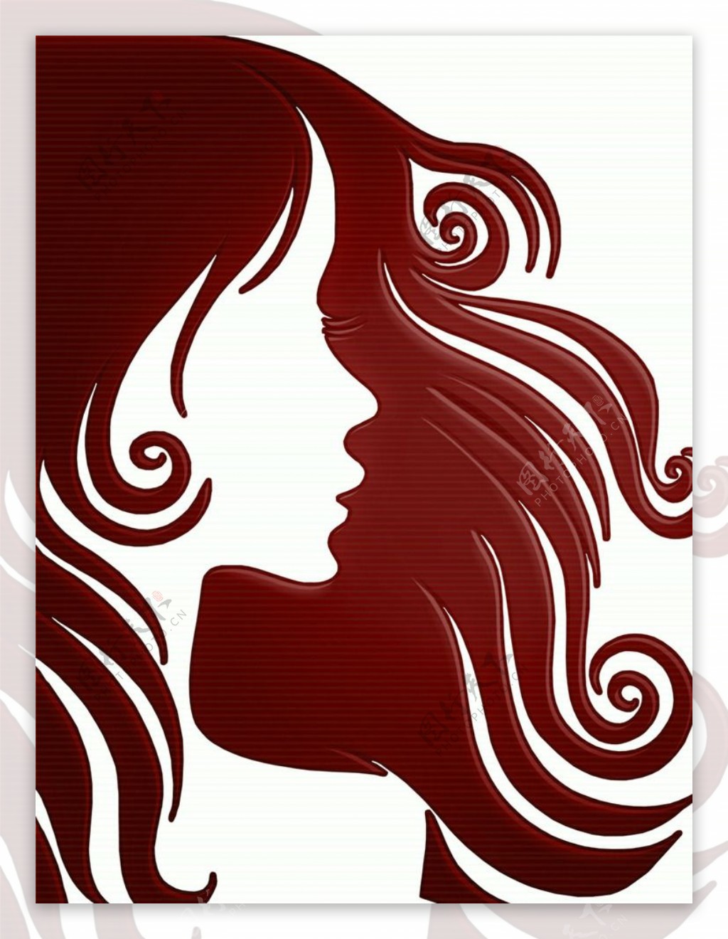 美女头发女性发型头图片