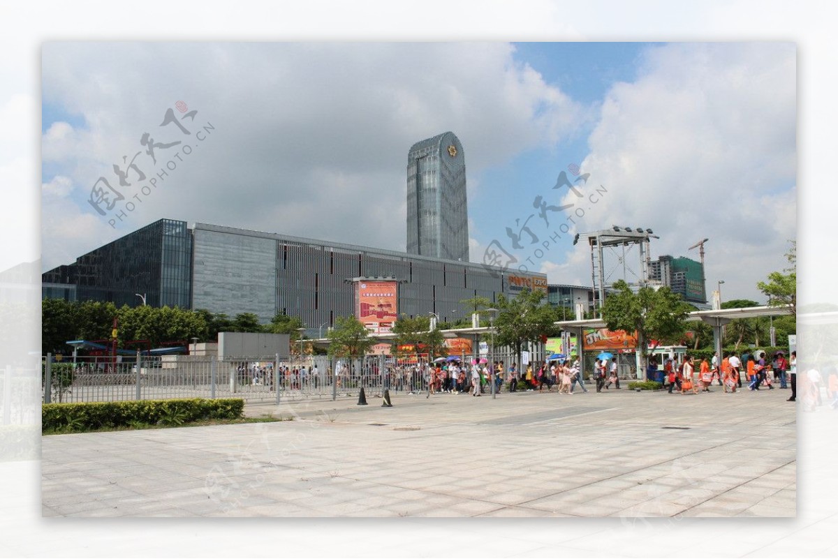 广州会展中心一角图片