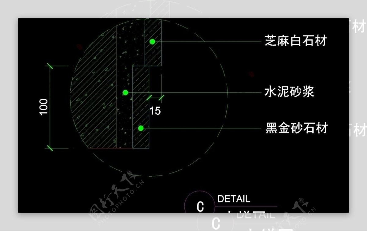 CAD之吧台收银台服务台设计图片